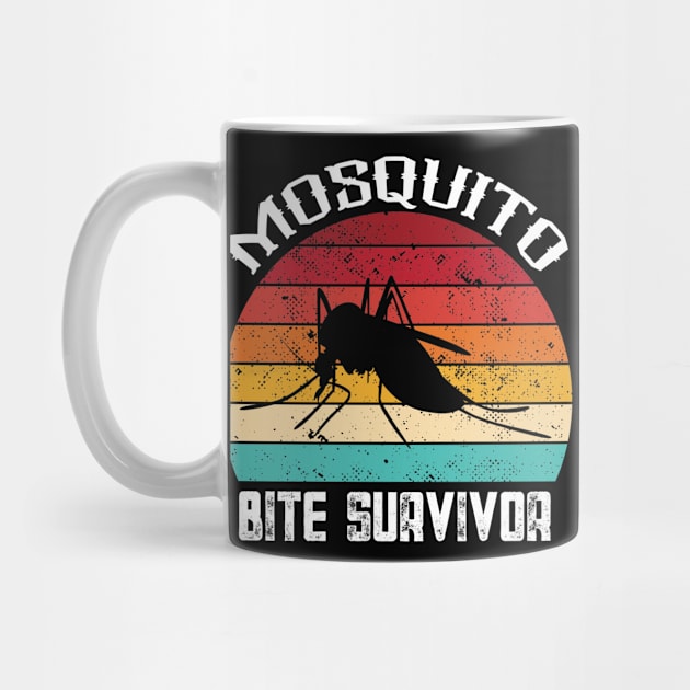 Retro Mosquito Bite Survivor by LetsBeginDesigns